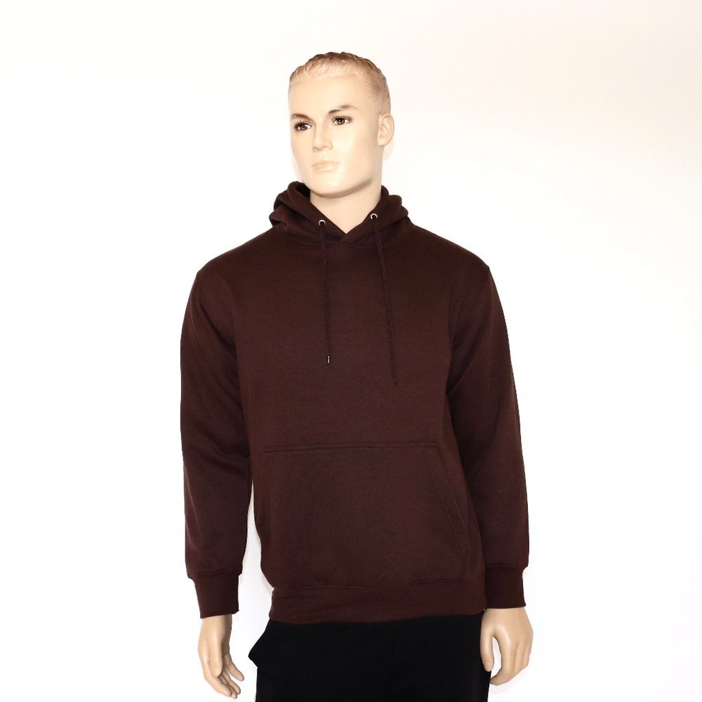 MEN Brown Hooded Sweatshirt